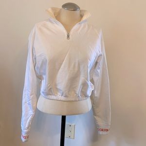 Calvin Klein Jeans zip up turtleneck